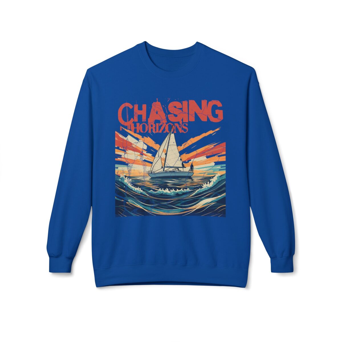 Chasing Horizons Unisex Midweight Softstyle Fleece Crewneck Sweatshirt - Image 13