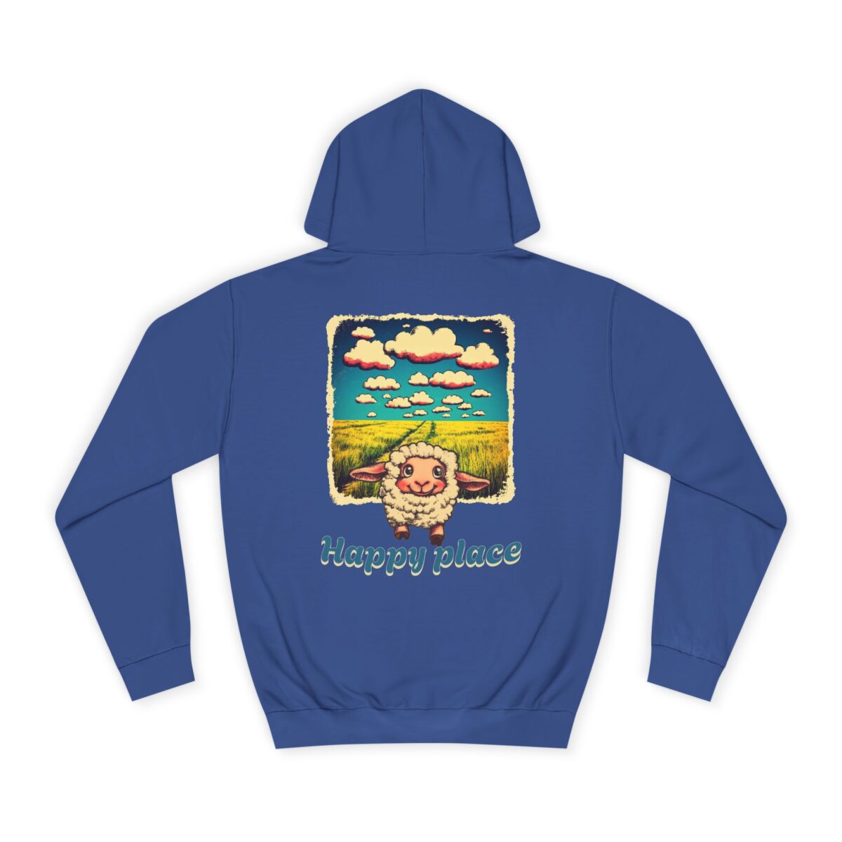 Happy place Unisex College Hoodie - Image 26