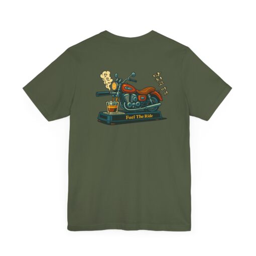 Fuel The Ride Unisex Tee - Vintage Motorcycle Graphic T-Shirt - Image 12