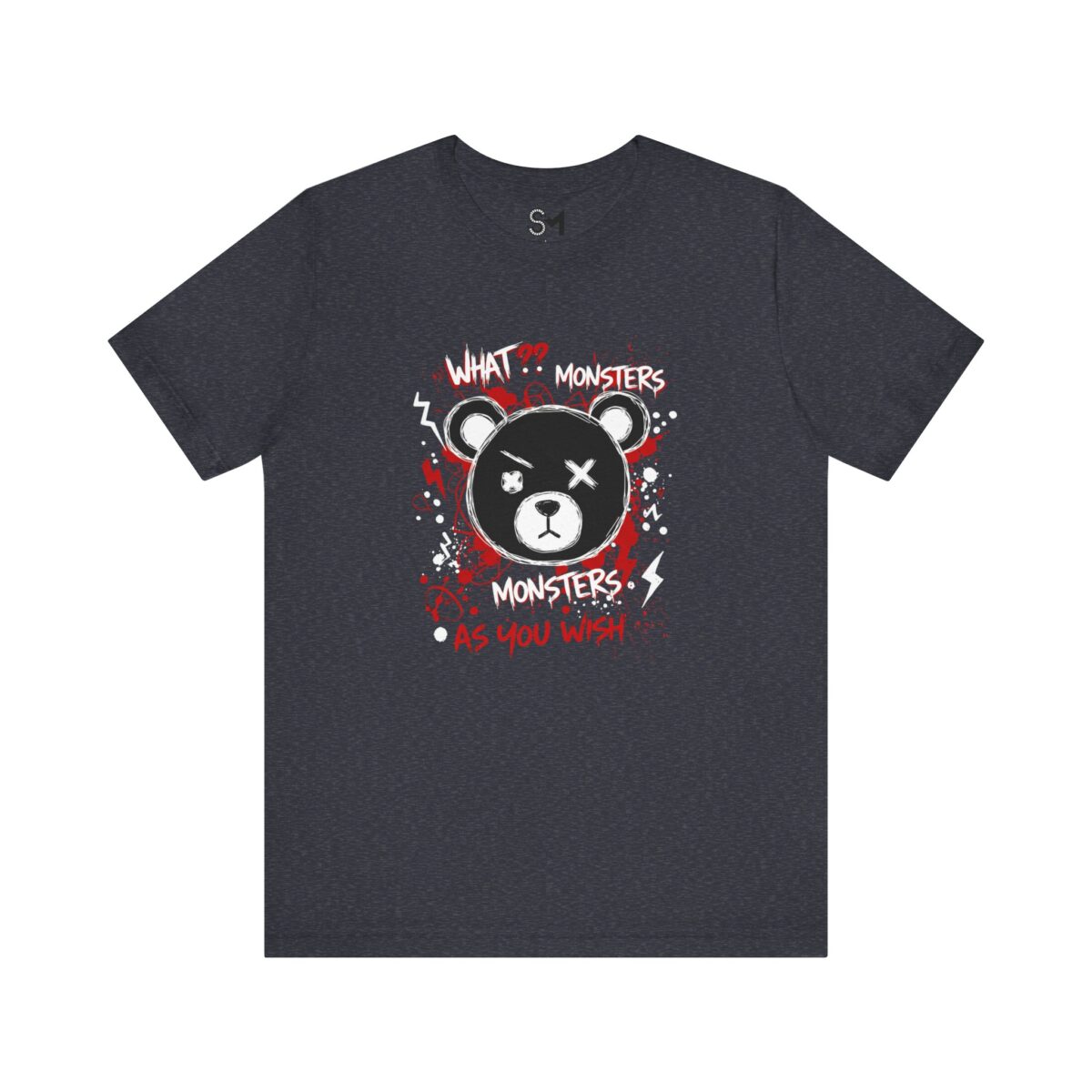 What monsters Unisex Jersey Short Sleeve Tee - Image 9