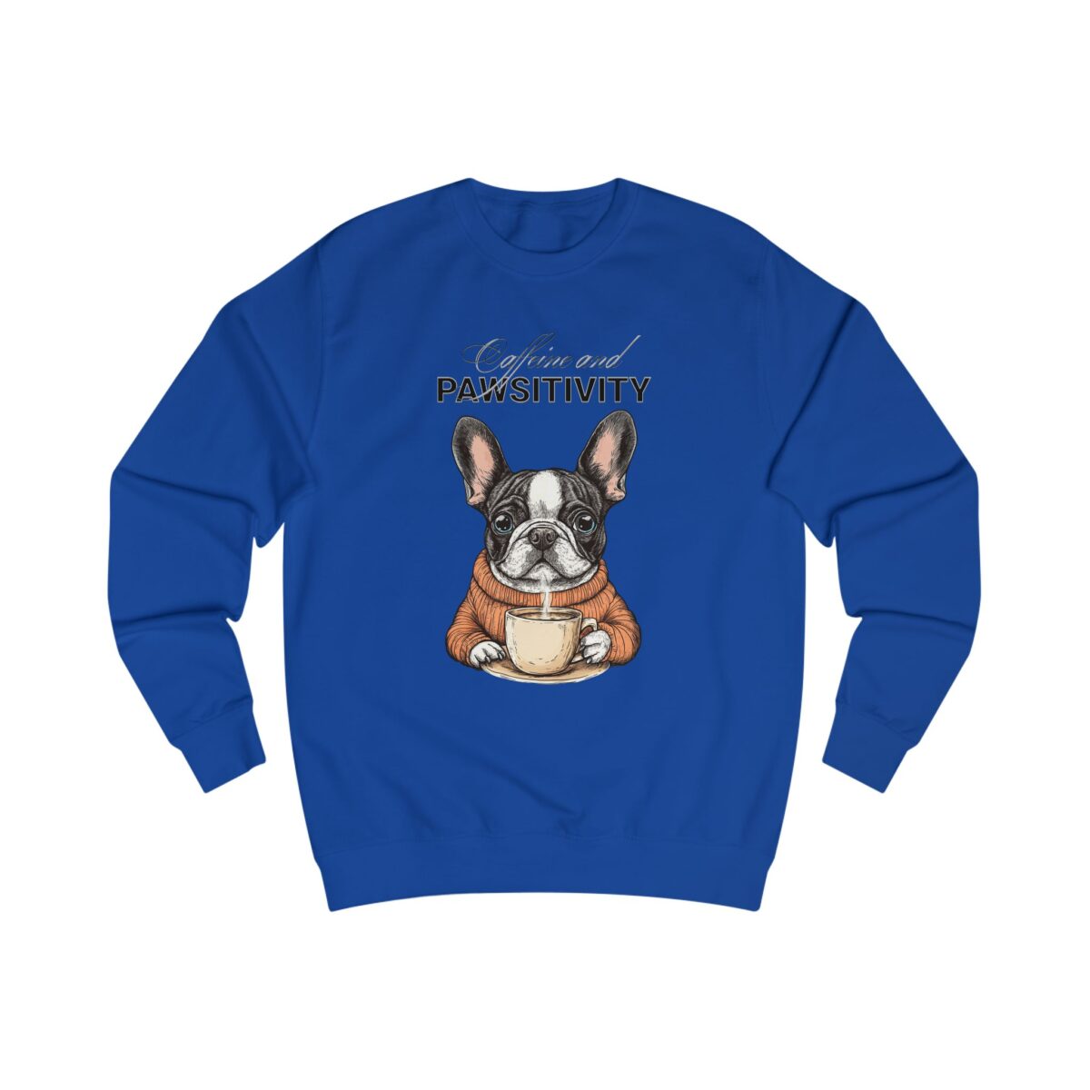Caffeine and Pawsitivity Unisex Sweatshirt - Image 11