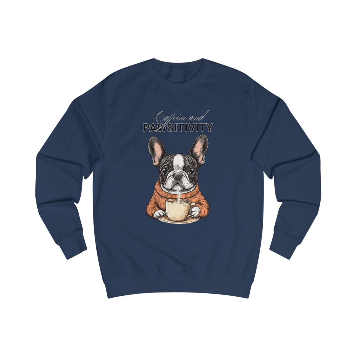 Caffeine and Pawsitivity Unisex Sweatshirt - Image 13