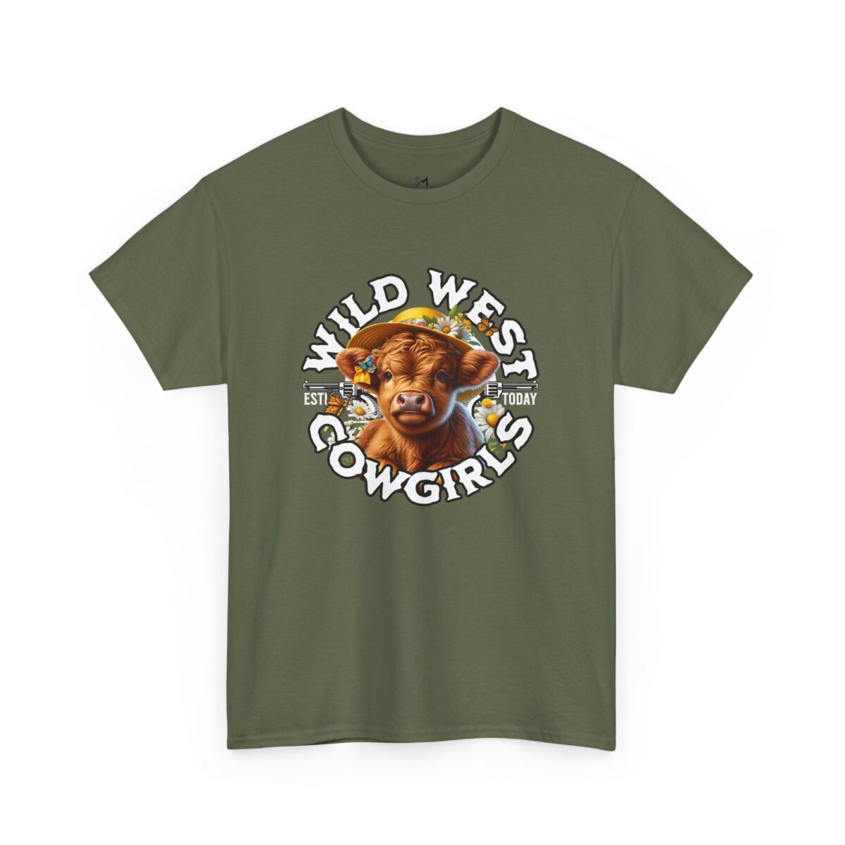 Wild west cow girls Unisex Heavy Cotton Tee - Image 27