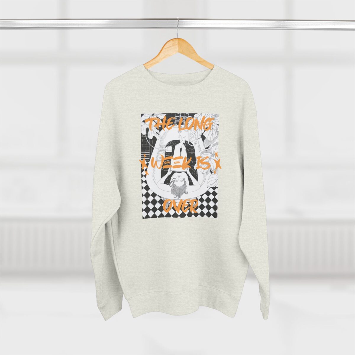 The Long week is over Unisex Crewneck Sweatshirt - Image 16