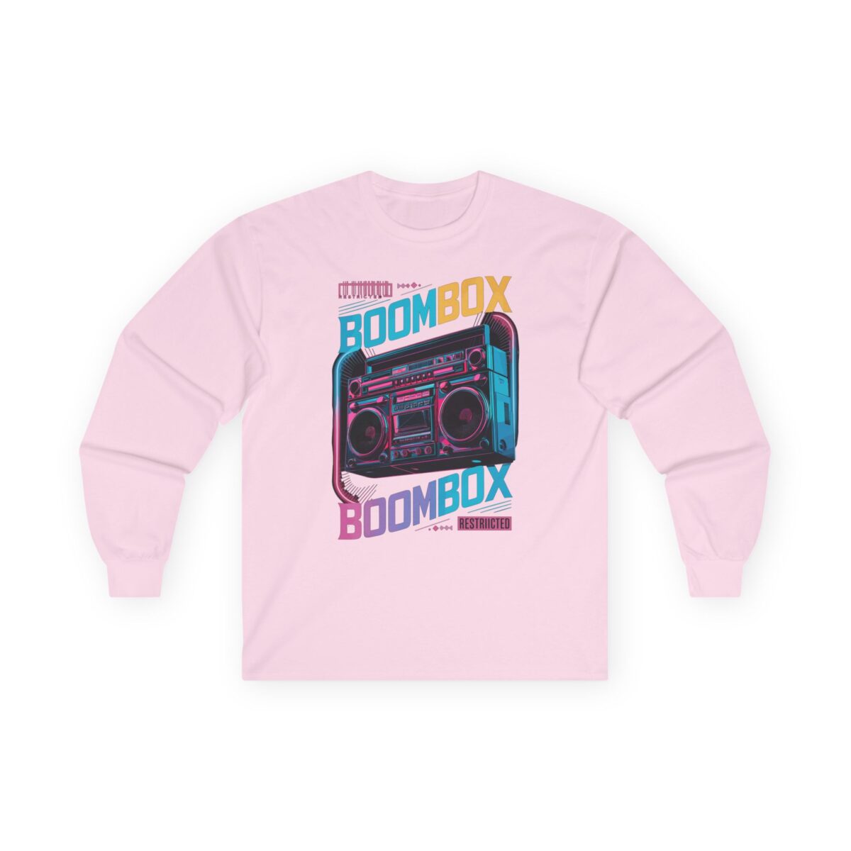 Boom box Unisex Ultra Cotton Long Sleeve Tee - Image 43