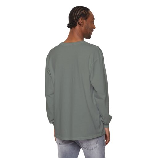 It's not kung fu Unisex Garment-dyed Long Sleeve T-Shirt - Image 8