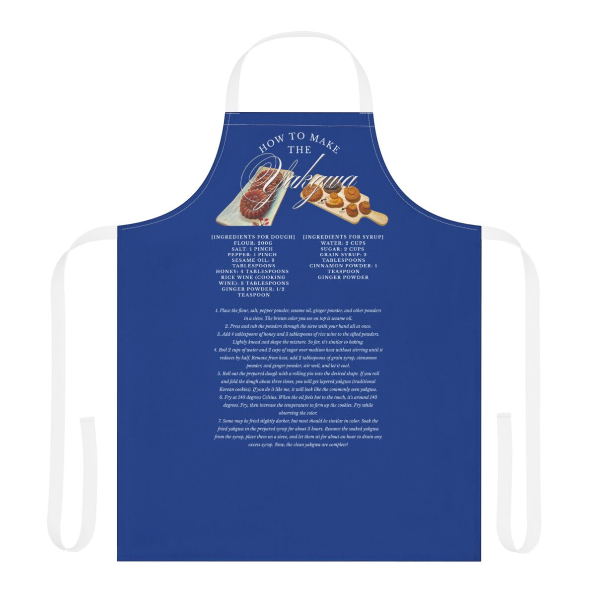 How to make Yakgwa Apron