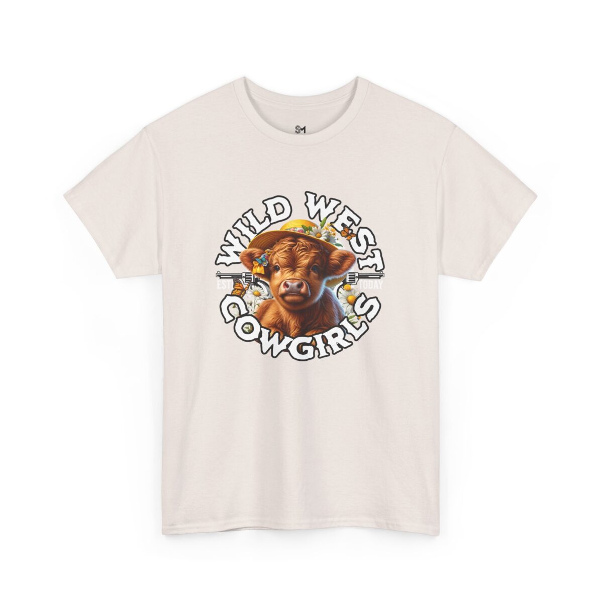 Wild west cow girls Unisex Heavy Cotton Tee - Image 15