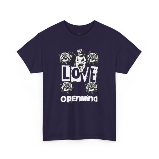 Love open mind Unisex Heavy Cotton Tee - Image 39