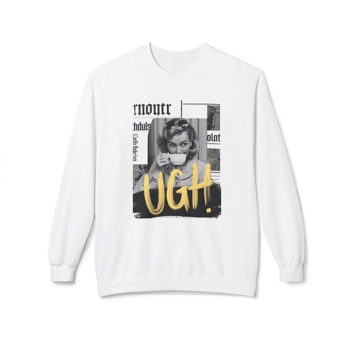 UGH Unisex Midweight Softstyle Fleece Crewneck Sweatshirt