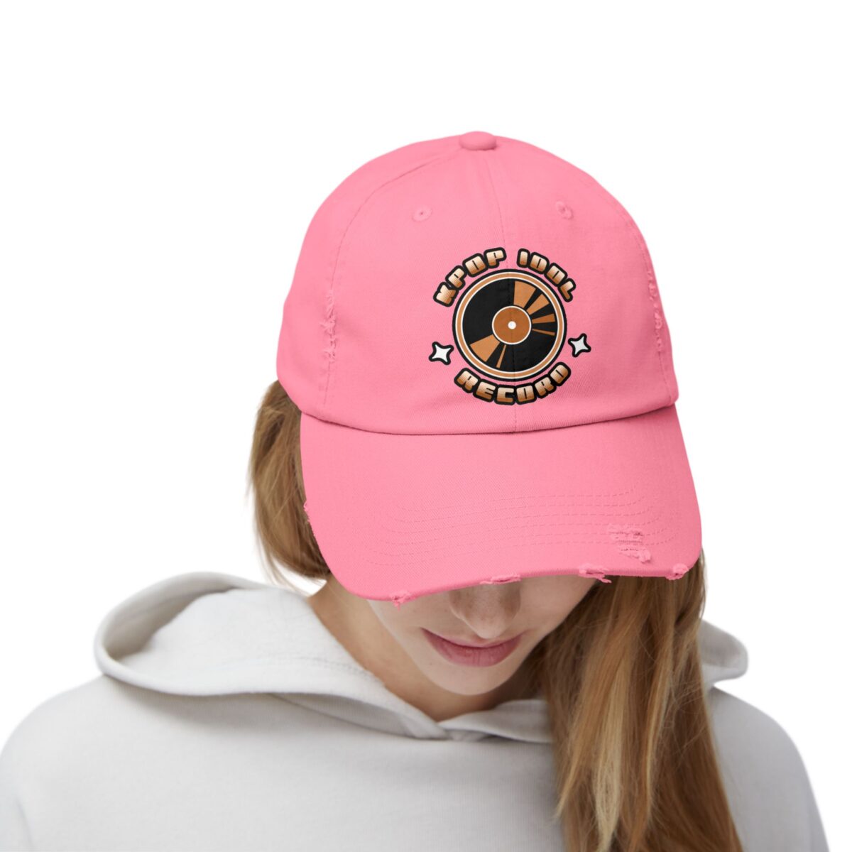 KPOP Idol Record Unisex Distressed Cap - Image 16