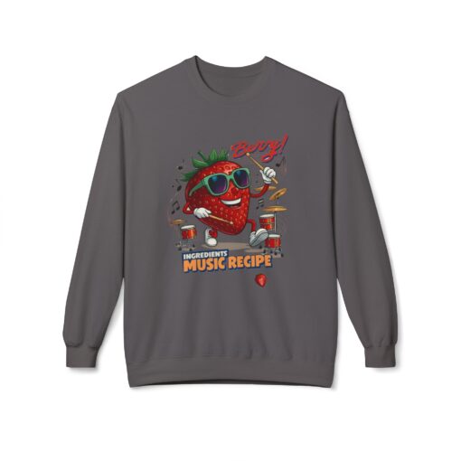 Berry Unisex Midweight Softstyle Fleece Crewneck Sweatshirt - Image 17