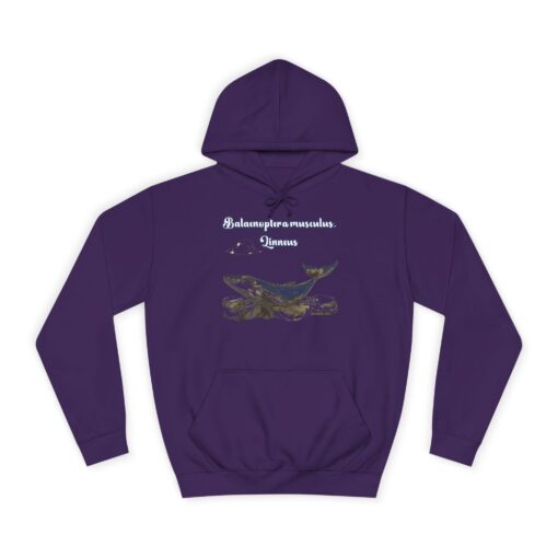 Blue Whale Unisex College Hoodie - Image 37