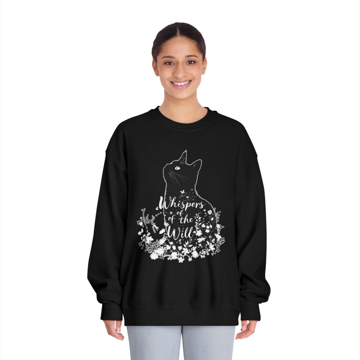 Whispers of the Wild Unisex DryBlend® Crewneck Sweatshirt - Image 7