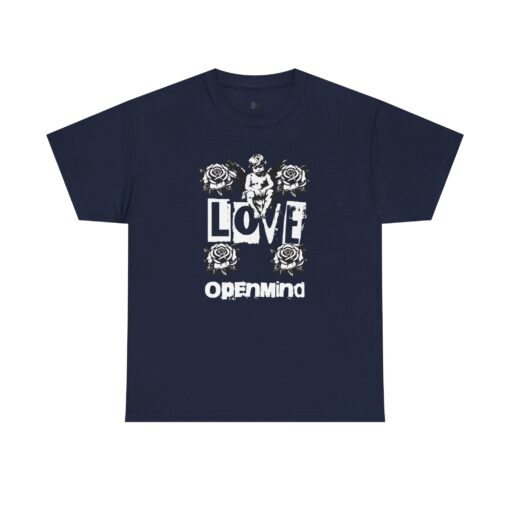 Love open mind Unisex Heavy Cotton Tee - Image 29