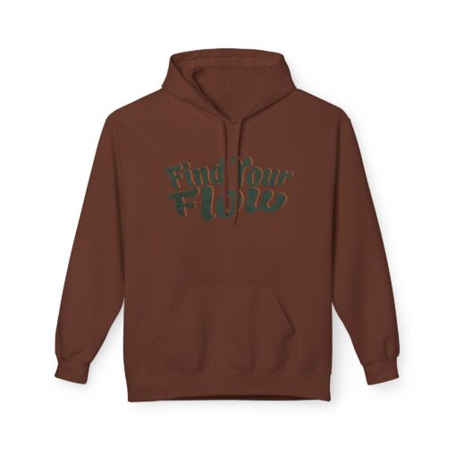 Find your flow Unisex Midweight Softstyle Fleece Hoodie - Image 5