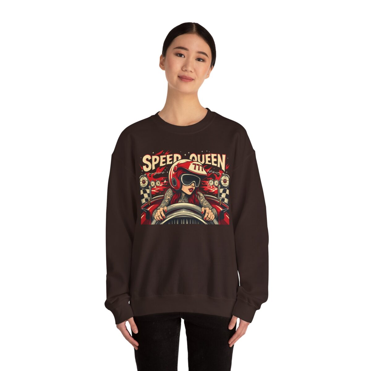 Speed Queen Unisex Heavy Blend™ Crewneck Sweatshirt - Image 8