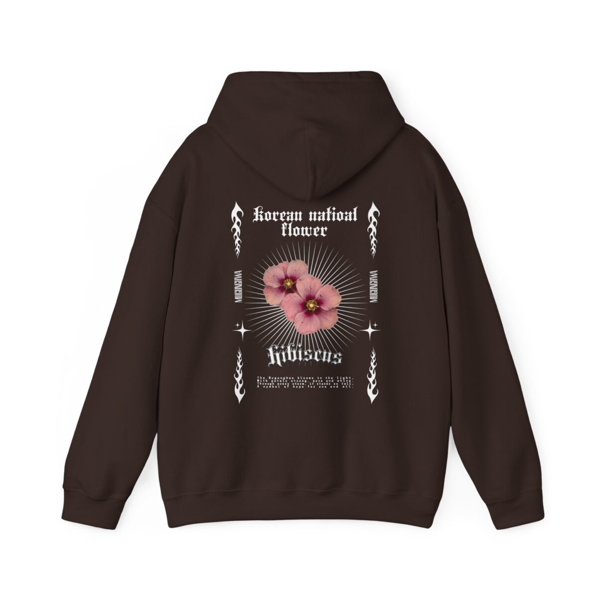 korean national flower Unisex Heavy Blend™ Hooded Sweatshirt - Image 6