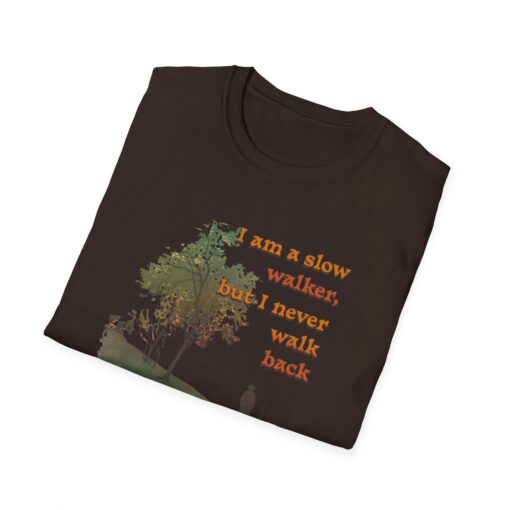 Never walk back Unisex Softstyle T-Shirt - Image 20