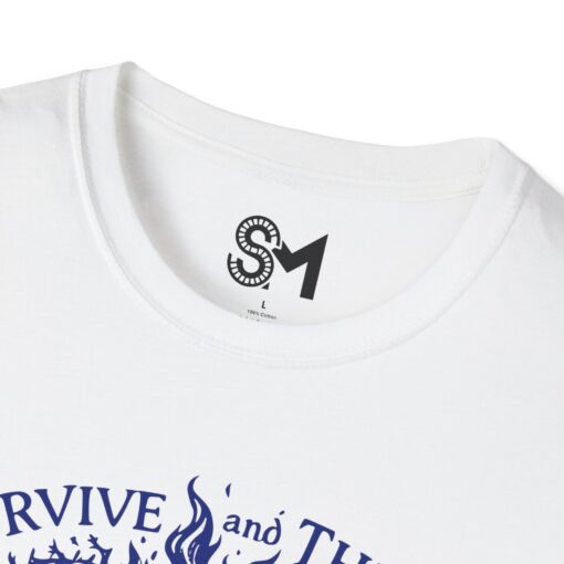 Strength in Scars Unisex Softstyle T-Shirt - Image 3