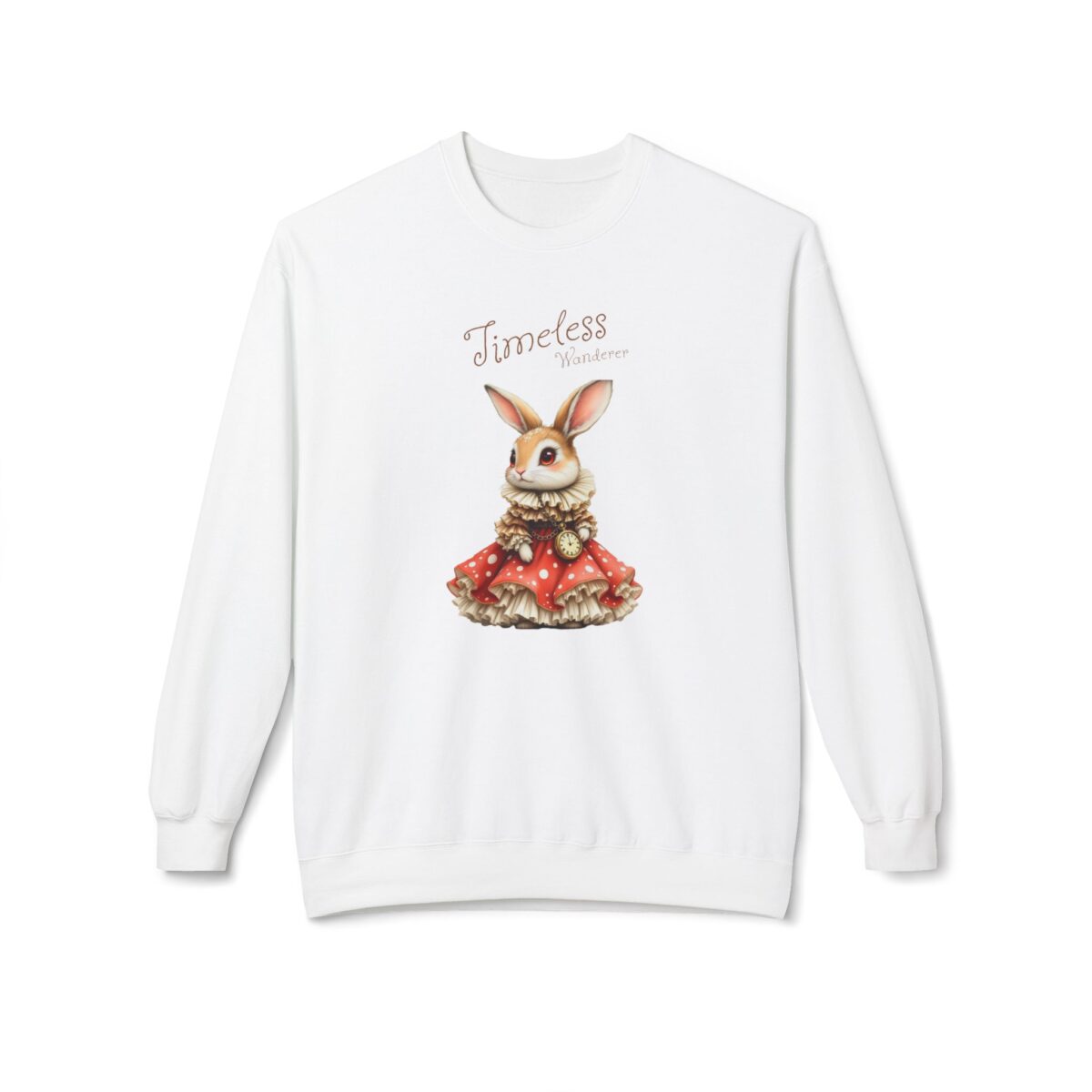 Timeless Wanderer Unisex Midweight Softstyle Fleece Crewneck Sweatshirt