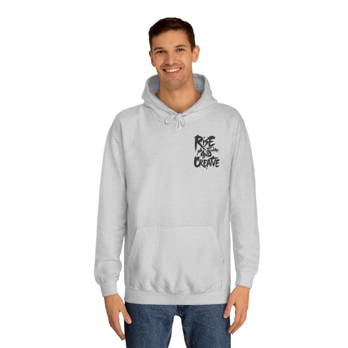 Rise and creative Unisex College Hoodie - Image 7
