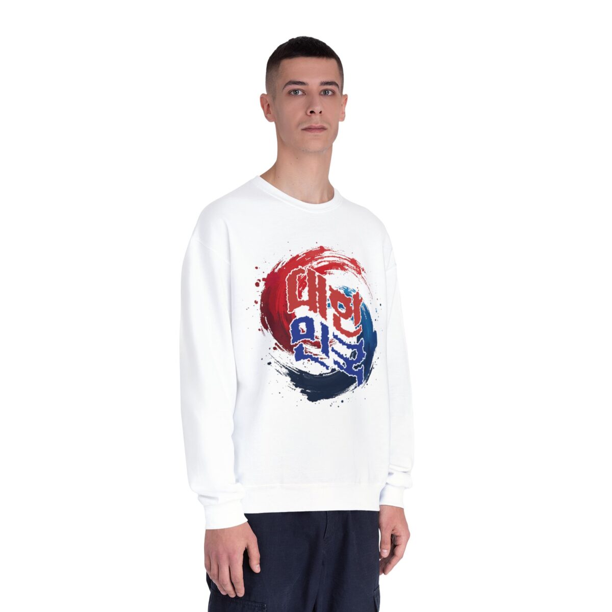 Korea2 Unisex NuBlend® Crewneck Sweatshirt - Image 3