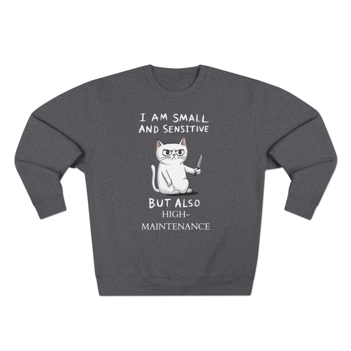 I'm high- maintenance Unisex Crewneck Sweatshirt - Image 5