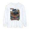 Monster car Unisex Garment-dyed Long Sleeve T-Shirt
