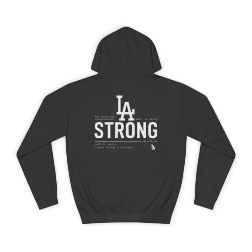 LA STRONG Unisex College Hoodie - Image 6