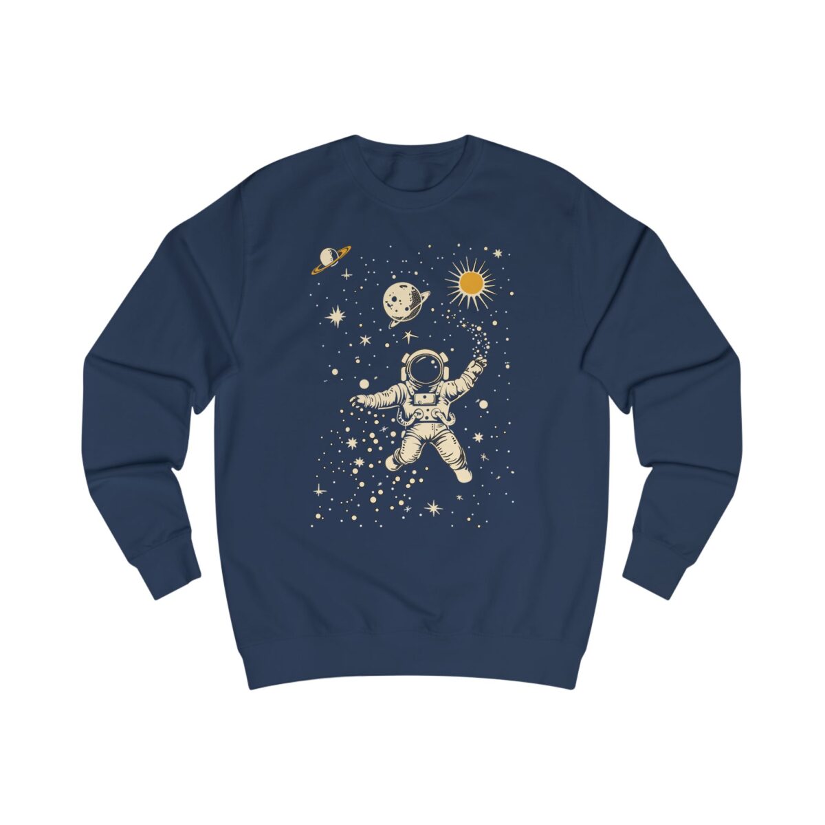 Astronaut in space Unisex Sweatshirt - Image 3