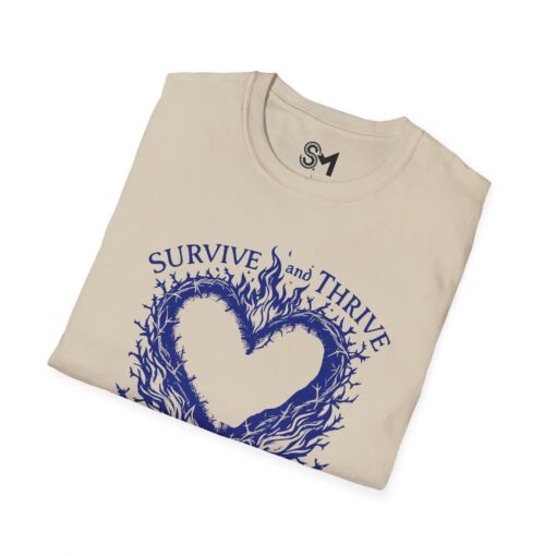 Strength in Scars Unisex Softstyle T-Shirt - Image 8