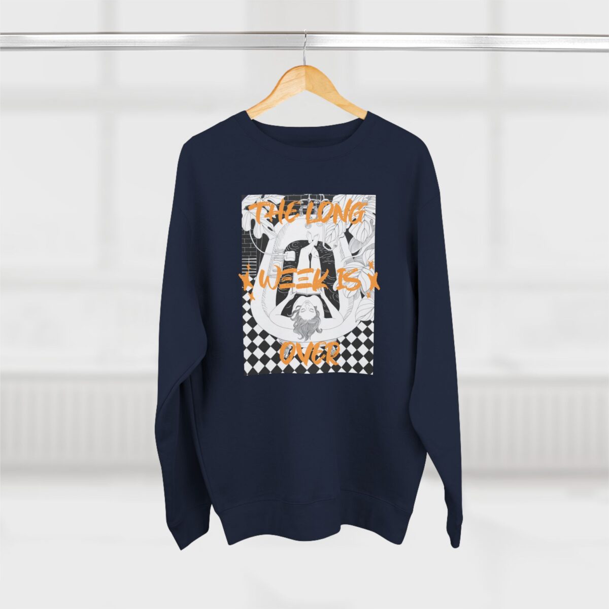 The Long week is over Unisex Crewneck Sweatshirt - Image 20