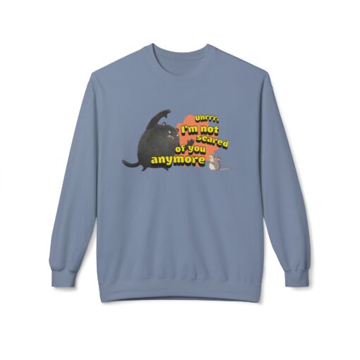 I'm not scared of you anymore Unisex Midweight Softstyle Fleece Crewneck Sweatshirt - Image 13