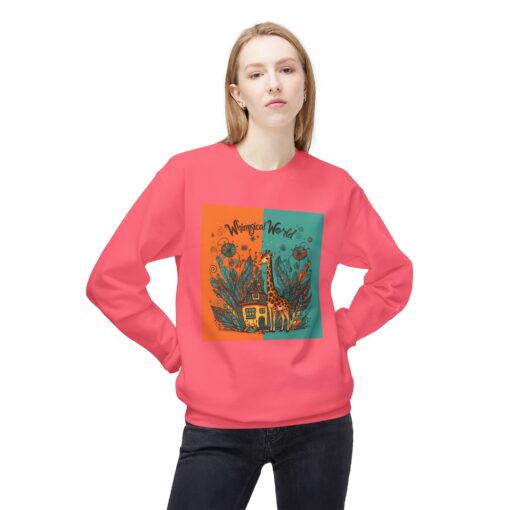 Whimsical World Unisex Midweight Softstyle Fleece Crewneck Sweatshirt - Image 19