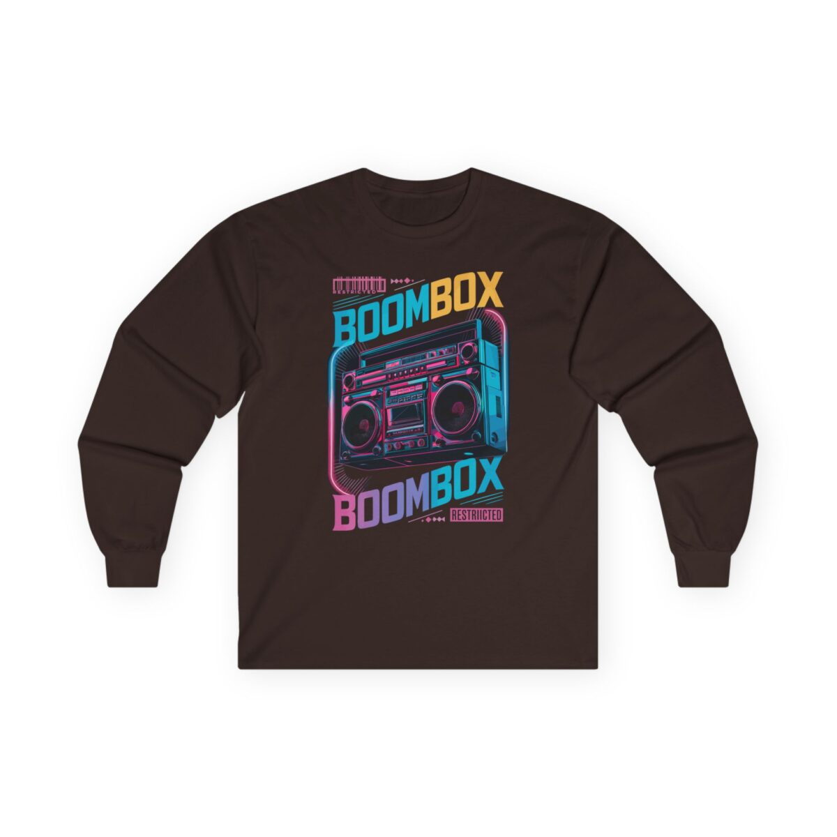 Boom box Unisex Ultra Cotton Long Sleeve Tee - Image 19