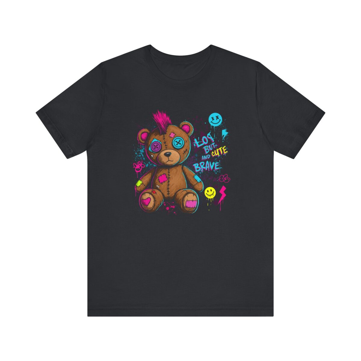 Lost but cute and brave Unisex Jersey Short Sleeve Tee - Image 17