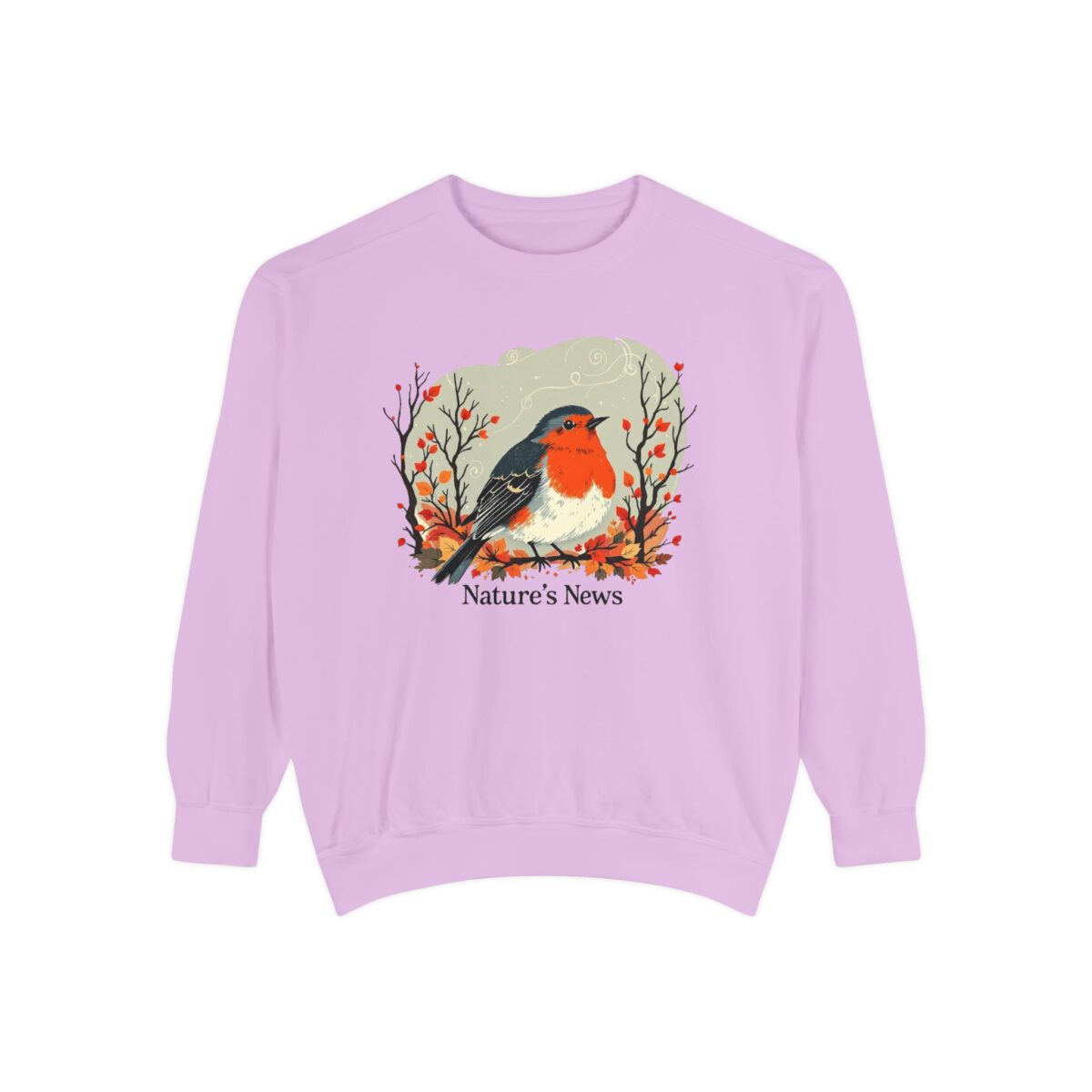 Nature’s News Unisex Garment-Dyed Sweatshirt - Image 41