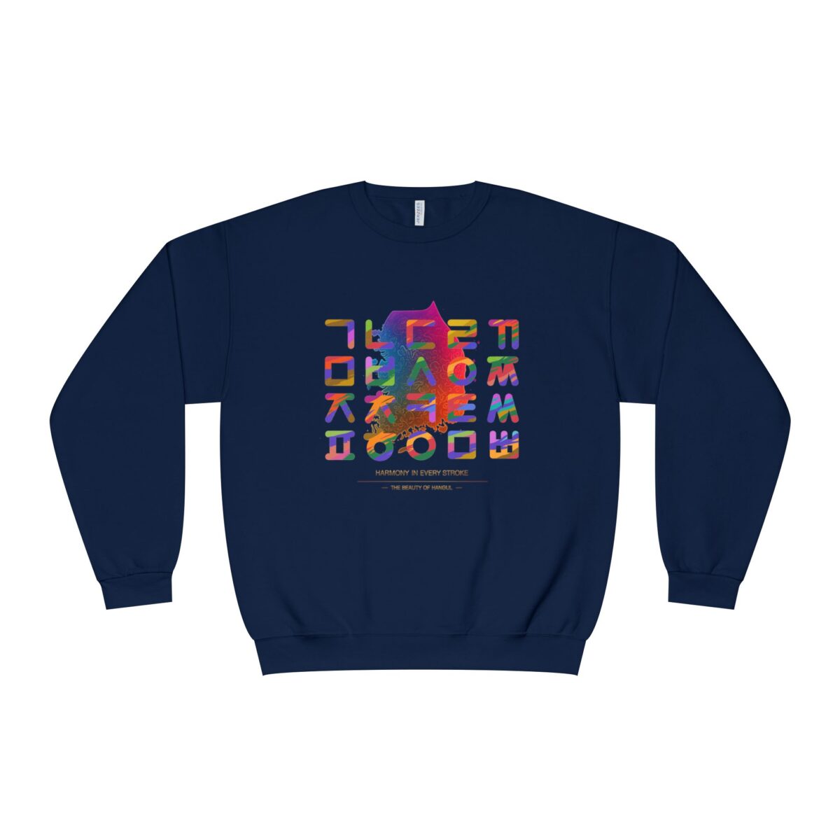 The Beauty of Hangul Unisex NuBlend® Crewneck Sweatshirt