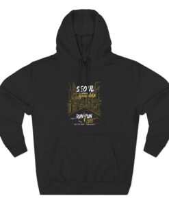 Seoul Good Idea Three-Panel Fleece Hoodie - Perfect for Urban Adventures