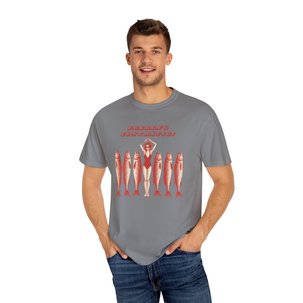 Feeling Fantastic Unisex Garment-Dyed T-Shirt - Image 12