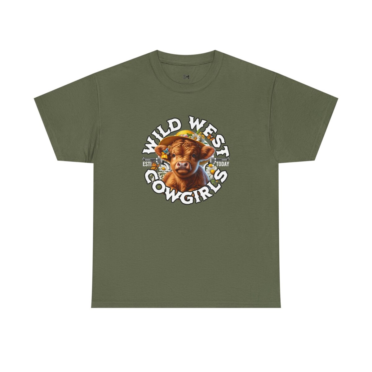 Wild west cow girls Unisex Heavy Cotton Tee - Image 25