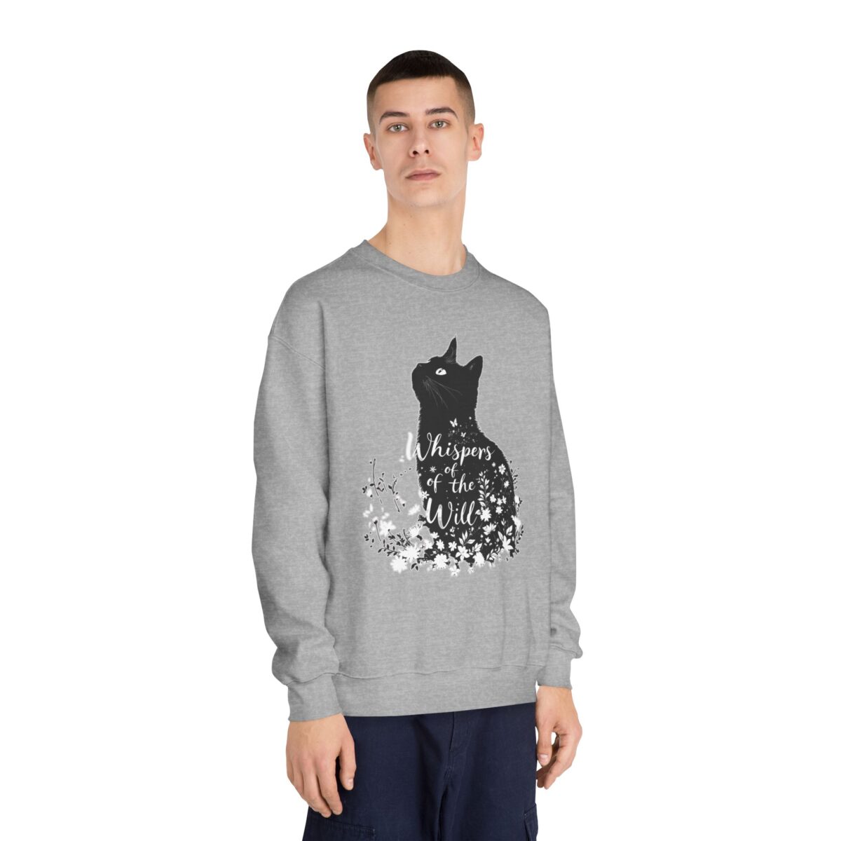 Whispers of the Wild Unisex DryBlend® Crewneck Sweatshirt - Image 4