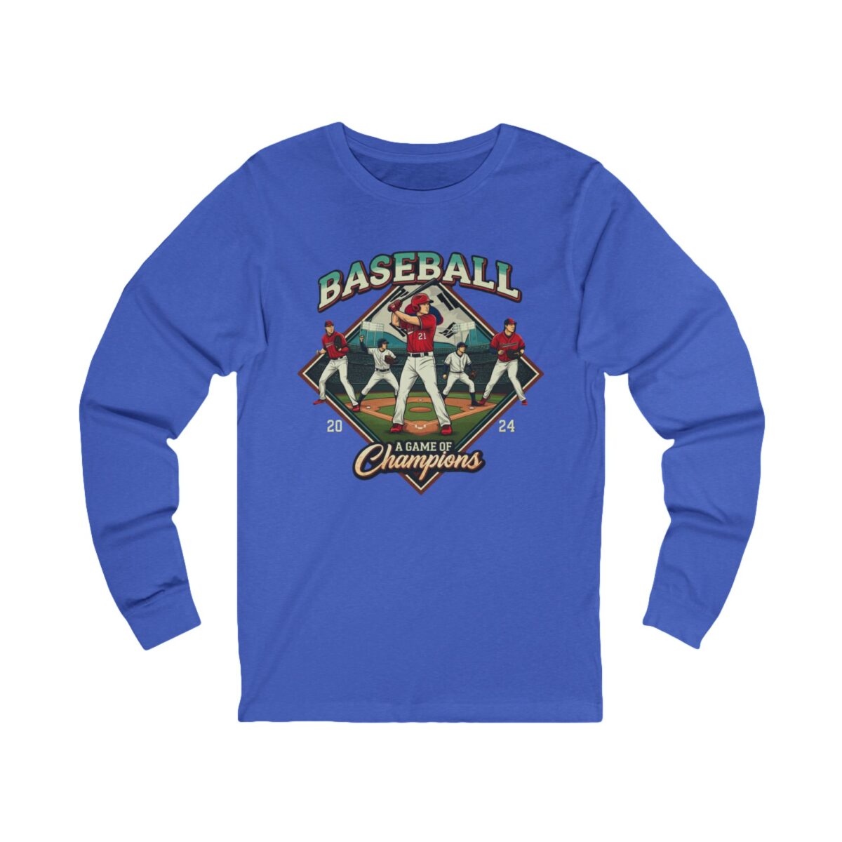 A GAME OF CHAMPIONS Unisex Jersey Long Sleeve Tee - Image 13