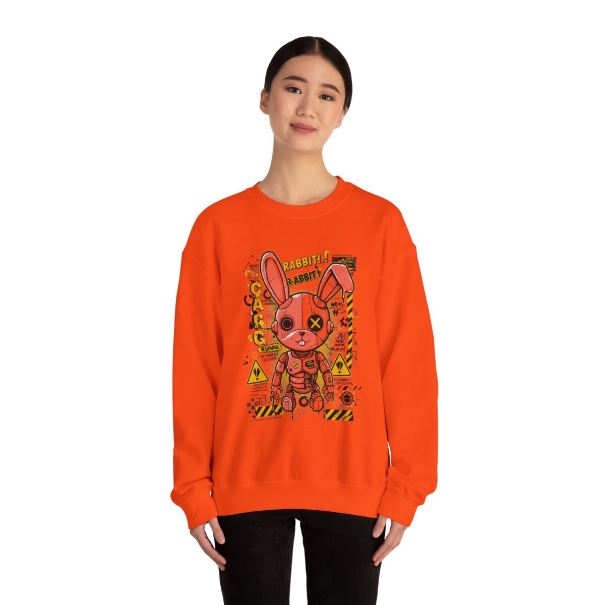 Rabbit Unisex Heavy Blend™ Crewneck Sweatshirt - Image 12