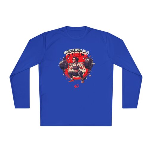 Unstoppable force Unisex Lightweight Long Sleeve Tee - Image 9