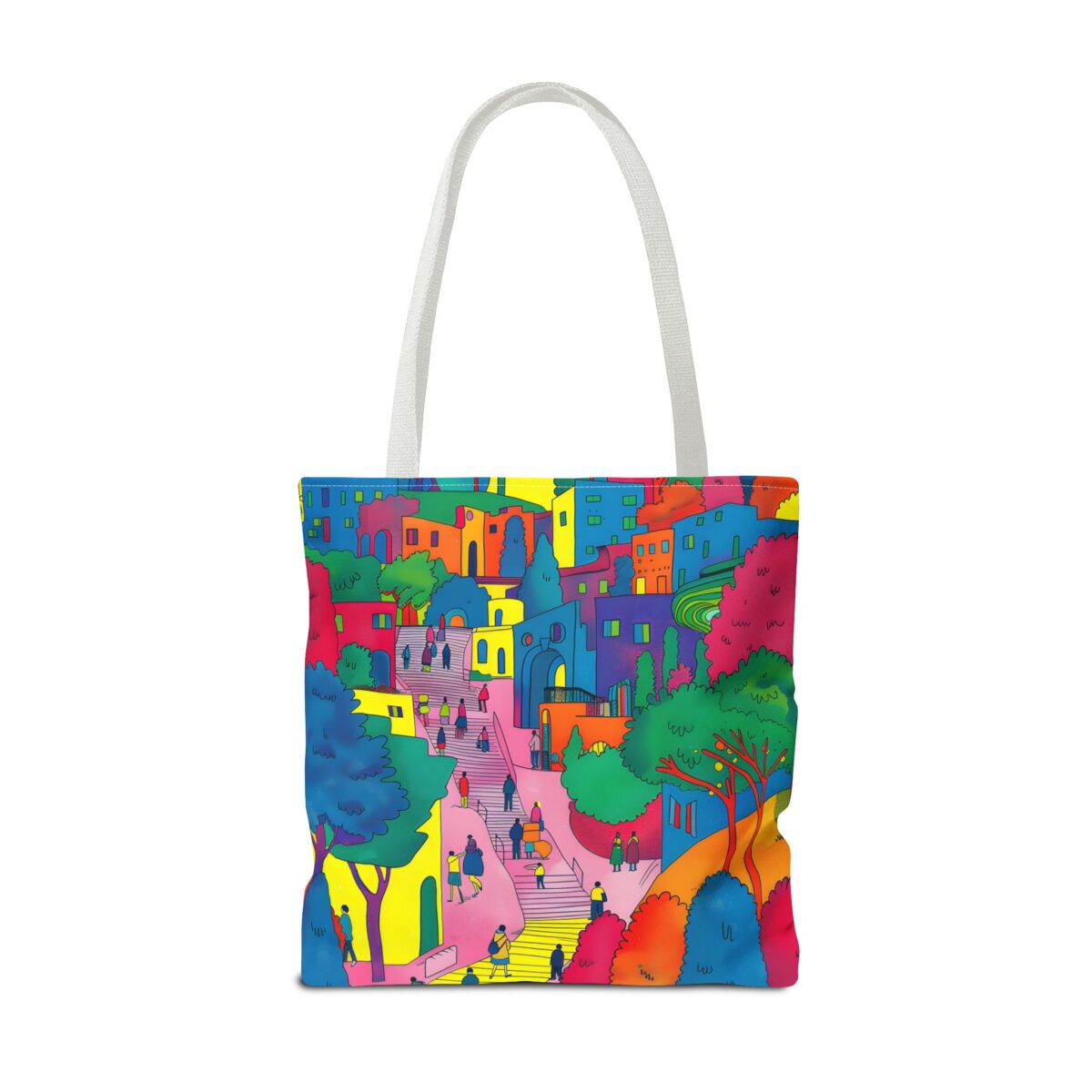 The hillside village in Korea Tote Bag (AOP) - Image 34