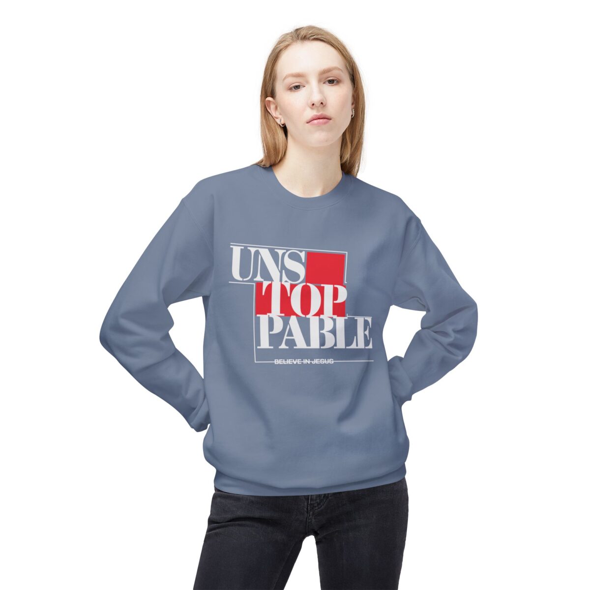 Unstoppable Unisex Midweight Softstyle Fleece Crewneck Sweatshirt - Image 23