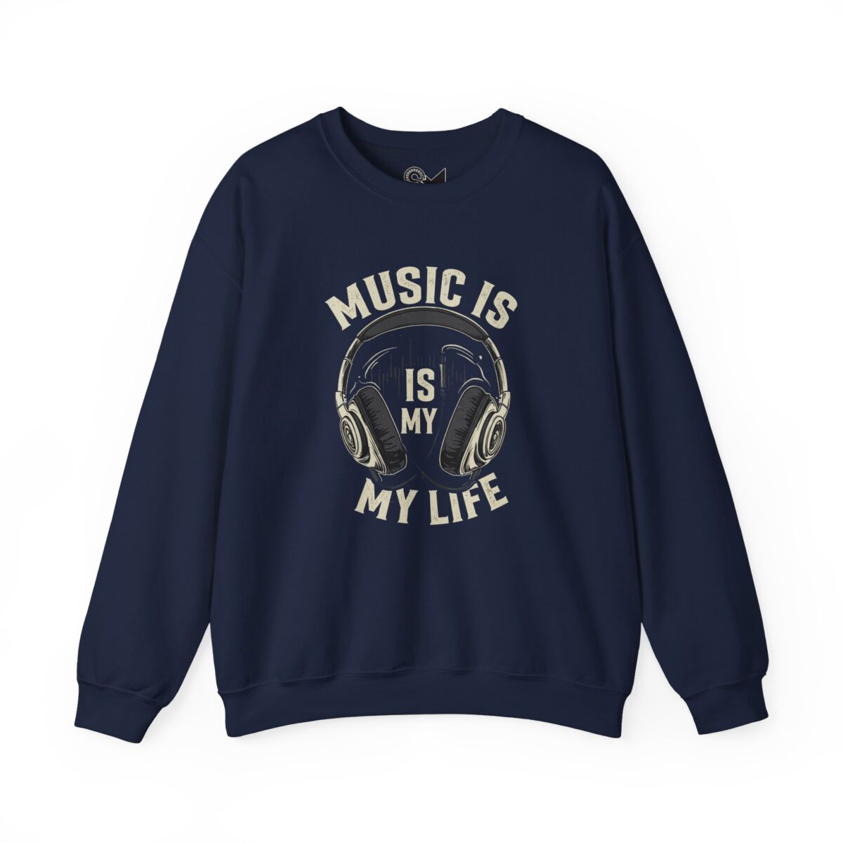 Music is my life Unisex Heavy Blend™ Crewneck Sweatshirt - Image 9