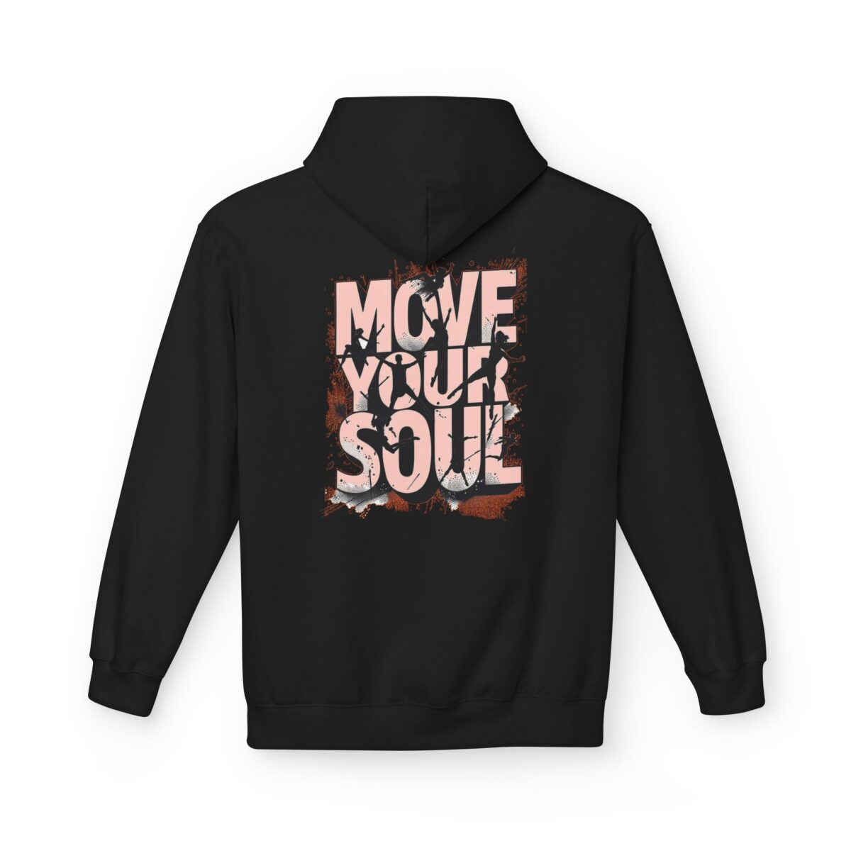 Move your soul Unisex Midweight Softstyle Fleece Hoodie - Image 2